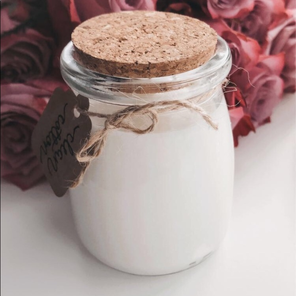 Clean Cotton Scented Candle Homemade